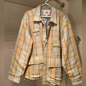 Urban Outfitters BDG Plaid Overshirt (L - Large)